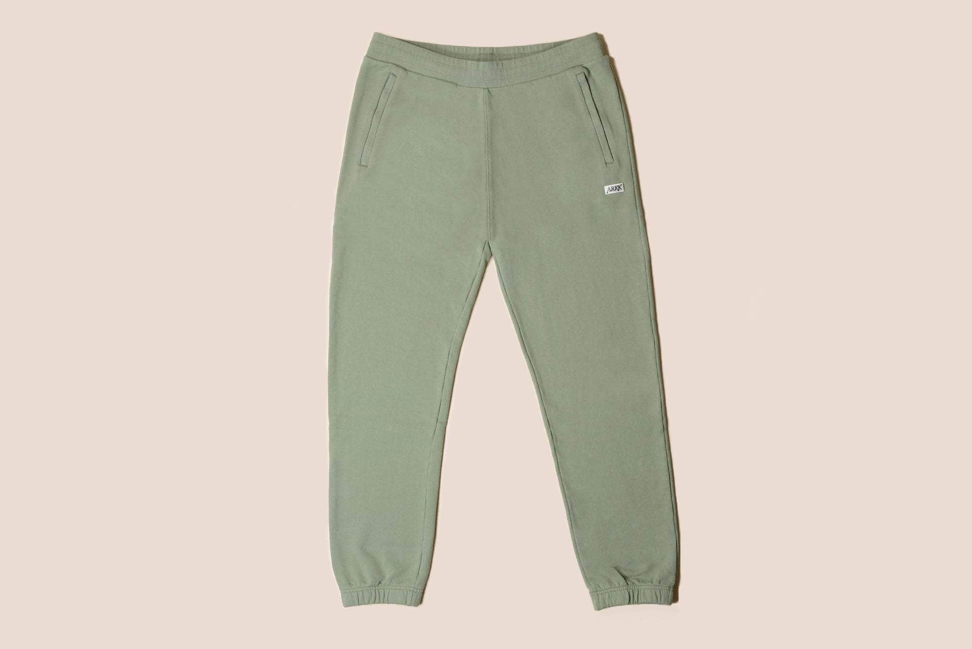 ARKK Apparel ARKK Box Logo Sweatpants | Oil Green Sweatpants